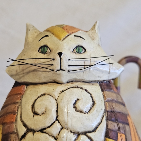 Jim Shore Heartwood Creek Elijah Cat - Picture 6 of 8